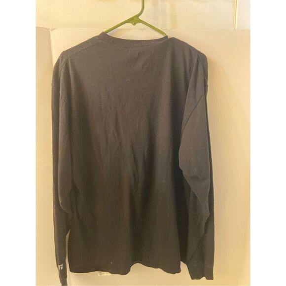 Appalachian state university long sleeved black Russel tshirt xl 46-48 mens - Picture 3 of 6